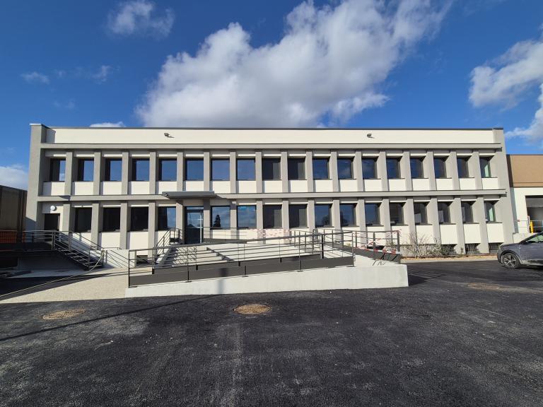 Vue générale du chantier MAJORFRET à Caluire-et-Cuire