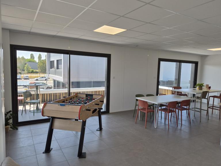 intérieur locaux chantier sophiacal
