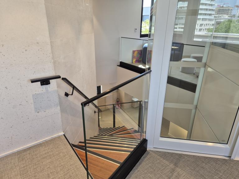 Garde-corps vitrés installés à Lyon 3e arrondissement